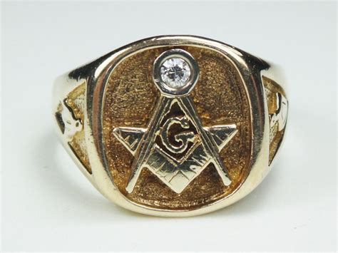 vintage masonic rings for men.
